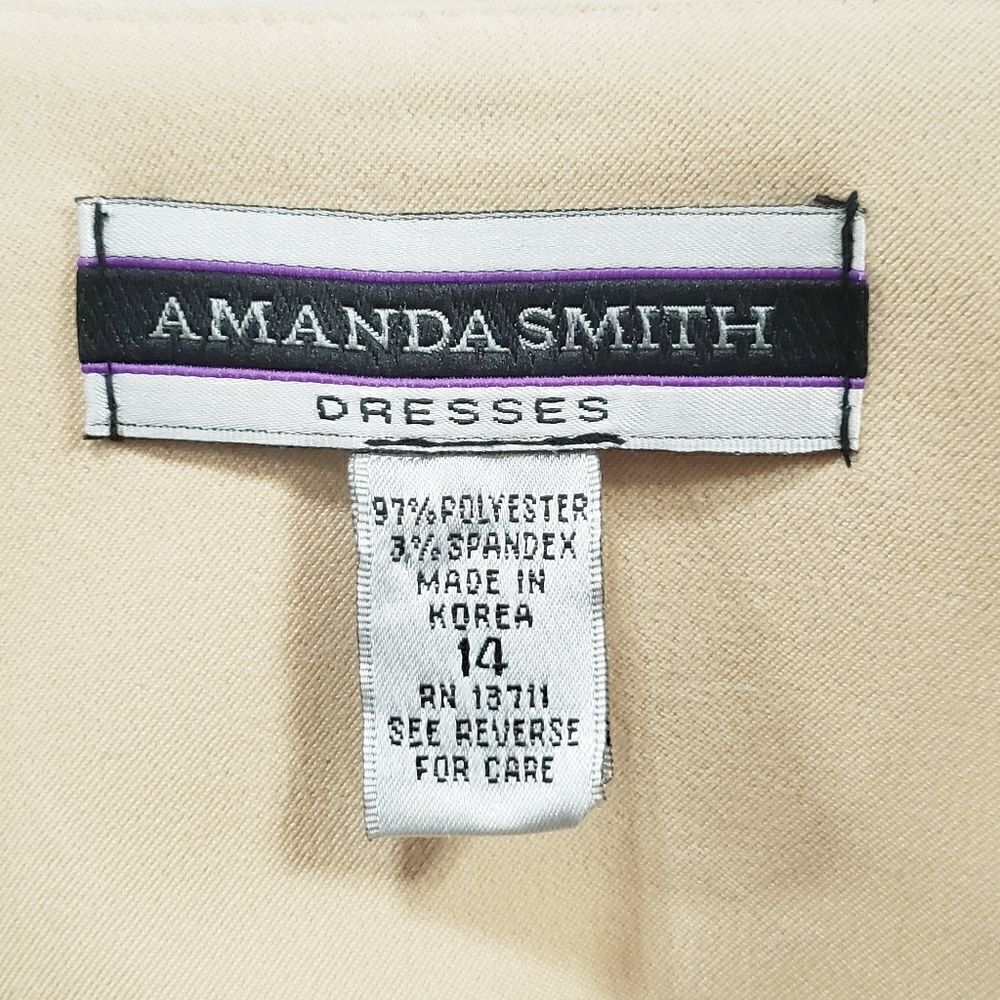 AMANDA SMITH Colorblock Coat Size 14 - Picture 14 of 15